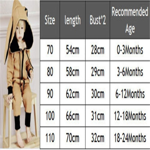 Casual Warm Autumn Winter Clothes Baby Boys