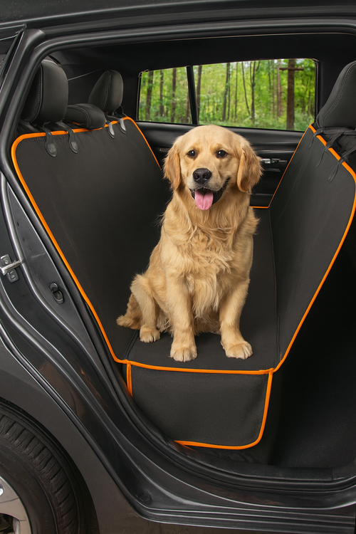 Waterproof Dog Car Hammock – Heavy-Duty Back Seat Cover for Dogs