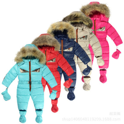 2019 new Winter Baby Rompers clothes Children