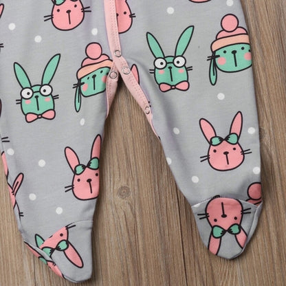 Toddler Baby Girl Winter Clothes Sets 3D Ears Long