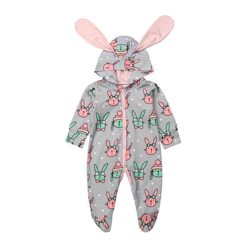 Toddler Baby Girl Winter Clothes Sets 3D Ears Long